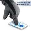 DOFOWORK Ski Gloves - Winter Gloves Waterproof Breathable Snowboard Gloves for Cold Weather, Snow Gloves for Men/Women - Gray