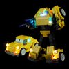 YEABRICKS LED Light for 10338 Icons Bumblebee Building Blocks Model (Building Set NOT Included)