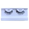 100 Pairs 100% Human Hair False Eyelashes Natural Black #43