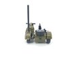 General Jim's WW2 German Military Motorcycle and Removable Sidecar (Green) Building Blocks Bricks Set (Set of 2)