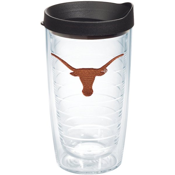 Tervis Made in USA Double Walled University of Texas Longhorns Insulated Tumbler Cup Keeps Drinks Cold & Hot, 16oz, Primary Logo