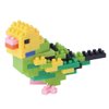 nanoblock - Birds - Budgie Green Opaline, Collection Series Building Kit
