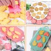Joinor 16pcs Thanksgiving Cookie Cutters Stamps Biscuit Baking Tools Embossing Cookie Molds