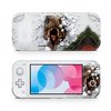 ZOOMHITSKINS Switch Lite Accessories, Compatible for Switch Lite Skin, Dinosaur White Wall Roar Reptile T Rex, 3M Vinyl, Durable & Fit, Easy to Install, Made in The USA