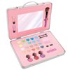 Make It Real: Just BeYouTiful! Mega Cosmetic Set - 29pcs, 6 Collections, Nail Accessories, Body Glitter, Eye Shadow, Lip Gloss, Girls & Kids Ages 8+
