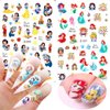 Cute Cartoon Nail Art Stickers Decals Kawaii Design Acrylic Nail Stickers 3D Self Adhesive Designer Nail Art Supplies Cute Nail Decals Decorations for Women Girls DIY Manicure Tips 5Sheets