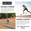 Blood Orange Morgan 65mm Longboard Wheel for Sliding, Surfskate, Cruising, Electric Skateboard, Freeride, LDP. (82a - Red)