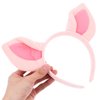 Beaupretty 3pcs Pig Ears Headbands Animals Hair Hoop Animal Ears Headpiece Costume Accessories Pig Puppy Ear Pig Headwear Pig Costume Piggy Kids Headbands