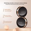 BLUE LOVE Air Cushion BB Cream Liquid Foundation, Lightweight Tinted BB Cream Makeup Long Lasting Concealer, BB cream Tinted Moisturize Foundation for Face Makeup and Mature Skin(02 Natural)
