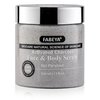 Fabeya activated charcoal face and body scrub, 340 milliliter