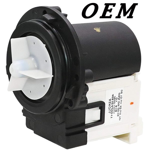 4681EA2001T Washer Drain Pump Motor by AMI PARTS Washer Drain Pump OEM - Replacement PS3579318 AP5328388