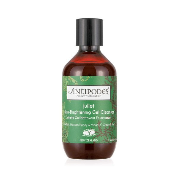 ANTIPODES Juliet Skin-Brightening Gel Cleanser - 100% Natural Ingredients, Cruelty-Free & Vegetarian (6.7fl oz)