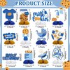 Sonwyoung 12 Pcs Milk and Cookies 1st Birthday Party Decorations Milk and Cookie Table Decor Baby Shower Happy Birthday Honeycomb Centerpieces Table Decorations for 1st Birthday Party Supplies