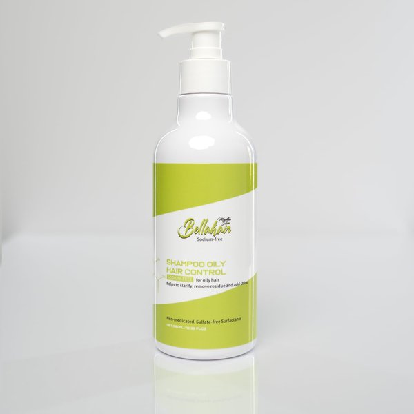 BellaHair | Deep Cleanse Detox Shampoo for Oily Hair | Intensive Oil Control & Scalp Revitalizer with Essential Oils - Deep Cleansing for Greasy Hair and Scalp -Purifying Hair Care Detox Shampoo 12 oz