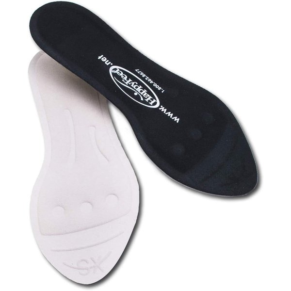Happy Feet Plantar Fasciitis Flat Feet Orthotic High Arch Support Gel Insert Shoe Insoles for Mens and Womens (L)