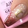 AIMEILI Soak Off U V LED Temperature Color Changing Chameleon Gel Nail Polish - Chocolate Spark (TC05) 10ml