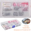 Fishing Hooks Bobbers Freshwater Tackle Kit 215pcs Fishing Gear Tackle Box Include Fishing Hooks, Fishing Weights, Bobbers for Fishing, Beginners Fishing Equipment Starter Kit for Trout Panfish