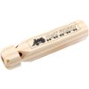 Onwon 1 Pcs Solid Wood Train Whistle 4 Tones Wooden Whistle The Train Themed Party Favors Wood Whistle Conductor Prop Contest or Carnival Prize, Gift Idea for Boys and Girls