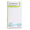 ComfortFoam Border Foam Wound Dressing, 4”x 8”, 5 Pack, Soft Silicone Adhesive, Highly Absorbent, Latex Free, Self-Adherent, Showerproof, Flexible, Cut to Fit