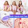 UV LED Nail Lamp, NAILGIRLS 150W Nail Dryer for Gel Nail Polish 4 Timer Setting with Automatic Sensor, UV Nail Light Curing Lamp for Home, Salon