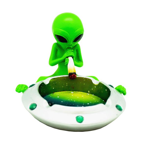 Astral Alien Smoke Session Ashtray - 4"