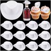 20Pcs Mini Western Cowboy Hat, Plastic Cute Doll Hats, Miniature Cowboy Cowgirl Hat Party Hat for Pretend Play Dollhouse Decoration