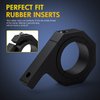 Nilight 2PCS Roll Bar Clamps Mounting Brackets LED Light Mount Clamps Tube Light Mounts Fit on 2.135" 2.25" 2.375" 2.5” Bull Bars Roof Racks Roll Cages for ATV UTV Truck, 2 Years Warranty