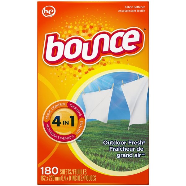 Bounce Dryer Sheets-Outdoor Fresh-180 ct
