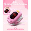 baby pulse oximeter for kids-pulse oximeter fingertip bluetooth baby oxygen monitor infant spo2 pulse monitor,Compatible with iOS Android,suitable for children infant kids baby