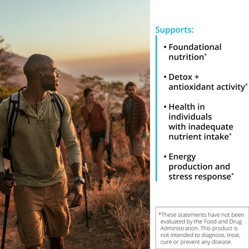 XYMOGEN ActivNutrients Without Copper & Iron - Multimineral Multivitamin for Men + Women with Folate, B12, Zinc and Vitamin C, Beta Carotene, Selenium Supplement - Daily Multivitamin (120 Capsules)