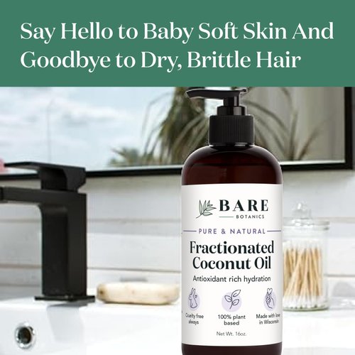 BARE BOTANICS Fractionated Coconut Body Oil
