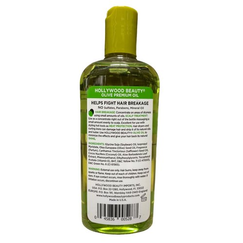 Hollywood Beauty Olive Oil ScalpTreatment, 8 oz (Pack of 5)