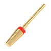 Qianyu Super Long 5 in 1 Nail Drill Bits Professional 3/32'' Carbide Tungsten Two Way Rotary Use for Both Left and Right Handed Advanced Safety Bits Fast Remove Acrylic Nails for Manicure Pedicure
