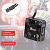 ARRAROWN Motor Cooling Fan 30mm RC Motor Heatsink 28000RPM ESC Cooling Fan for RC Car 1/8 1/10 1/12 Scale 540 550 Brushless Motor (Black+Silver)