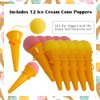 Tigerdoe Ice Cream Themed Party Supplies – Ice Cream Theme Party Favors – Ice Cream Birthday Party Decorations – Ice Cream Party Favor Boxes, Notepads, Ice Cream Popper Toys, and Tattoos