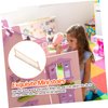 Toyvian 1 Set Doll House Stair Railing Miniature Kit Mini Accessories Wooden Playpen Miniature Funiture Model Miniature Dollhouse Supplies Furniture and Accessories Mini House Accessory
