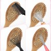 Hairbrush Cleaner Tool Set, 4 PCS Hair Brush Cleaner Rake Comb Cleaning Brush Mini Comb Cleaner Hairstylist Essentials Embedded Tool for Home and Salon Use Removing Hair Dust (4 Style)