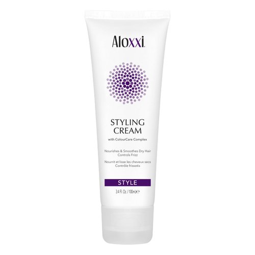 ALOXXI Ultra Hydrating Hair Styling Cream - Smoothing Styling Cream with Kokum Butter & Buriti Oil - Safe for Color Treated Hair - Hydrating Cream for Thick Body, Texture & Shiny Hair, 3.4 Fl Oz