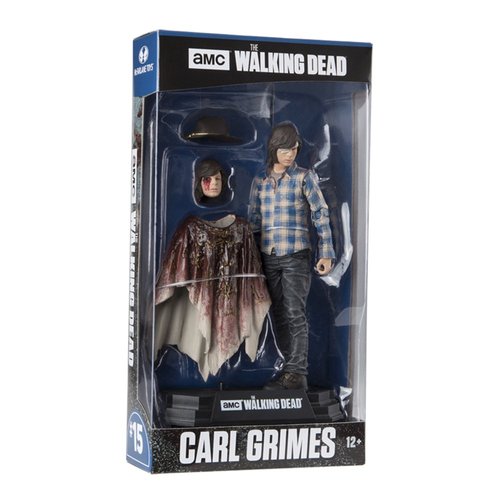 McFarlane Toys The Walking Dead Carl Grimes 7" Collectible Action Figure