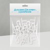 Amazing Drapery Hardware 2" Clear Hidden Valance Clips - Durable Plastic Brackets for Blinds and Window Shades, 10-Pack