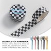 VILLCASE Grid Washi Tape Set, 6 Rolls Self-Adhesive Checkers Tape, Decorative Craft Washi Masking Tape Gift Wraps Tape for Scrapbooking, DIY Decor and Crafts