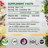 BASIC GREENS Vitamin B12 Sublingual (2 Pack X 2 Fl Oz) - Vegan B12 Methylcobalamin B12 Liquid, Liquid B12, B12 Drops, B 12 Vitamin, Liquid B-12 Vitamin, Cherry Flavor