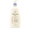 Aveeno Baby Calming Comfort Moisturizing Lotion with Relaxing Lavender & Vanilla Scents, Non-Greasy Body Lotion with Natural Oatmeal & Dimethicone, Paraben- & Phthalate-Free, 18 fl. oz