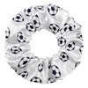 6 Pcs Soccer Hair Scrunchies Soccer Hair Ties Elastic Soccer Hair Bands Ponytail Holders Sport Hair Accessories for Girls Women Graduation Christmas Party Favors Players Coaches Teams Hair Accessories