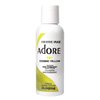 Adore Semi Permanent Hair Color - Vegan and Cruelty-Free Hair Dye - 4 Fl Oz - 161 Cosmic Yellow (Pack of 2)