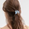 Mistofu 12Pcs Small Hair Claw Clips - Mini Hair Claw Clips for Girls and Women-Stylish Thin Hair Accessories Classic Hair Clips for Easy Styling-small butterfly (small hair clips1)
