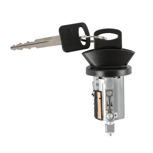 HECASA Ignition Lock Cylinder with 2 Keys Compatible with 1996-2019 Ford Excursion F250 F350 F450 F550 E150 E250 E350 E450 Super Duty Crown Victoria Ford Explorer Sport Trac