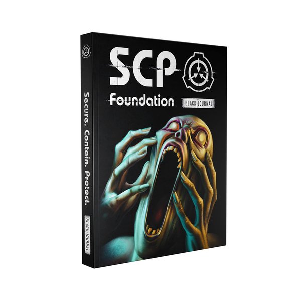 SCP Foundation Artbook | Paperback Edition | Black Journal