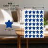 FINDAT Blue Star Stickers 1 Inch Vinyl Kids Reward Sticker Adhesive Removable Waterproof Reusable Small Stars Labels for Children Student School Classroom Teacher Supplies 700 PCS
