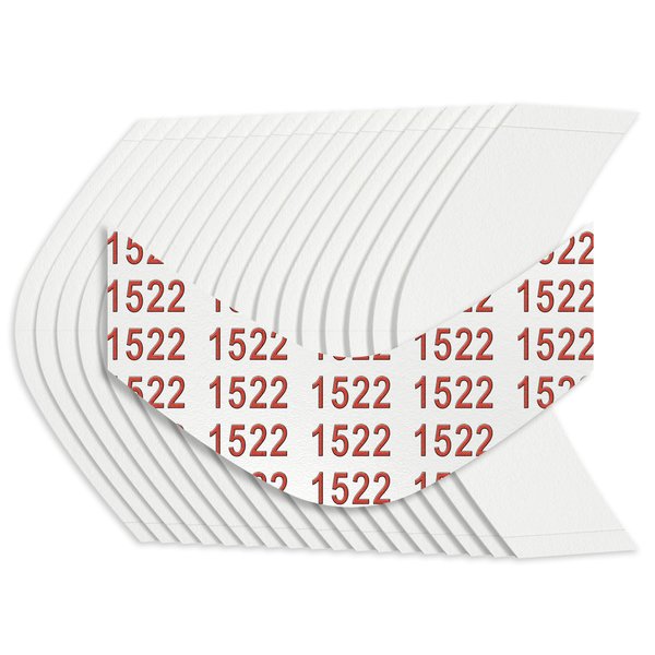 Sunshine Tape 1522 Wig Tape Strips | Made in USA | 36 Pack | A Curve Contour | Clear Double Sided Hair Replacement Adhesive Tape for Wigs and Toupees Products
